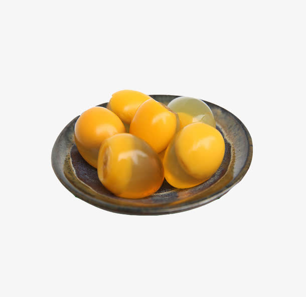 黄色松花皮蛋免抠