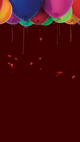 狂欢气球H5图高清