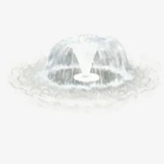 喷泉水池景观图免抠