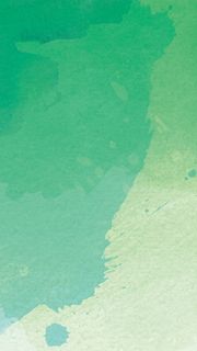 小清新水墨绿色H5背景素材高清