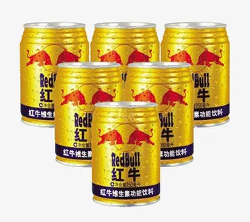 免抠图罐装红牛免抠