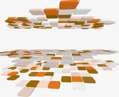 立体正方形免抠