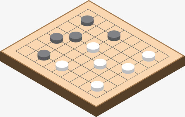 矢量五子棋棋盘免抠