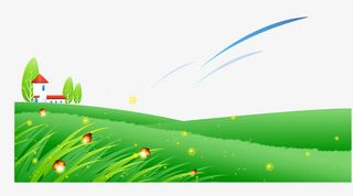 春天绿色草地背景素材