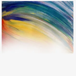 彩色水粉画装饰免抠