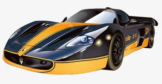 豪华运动轿车免抠