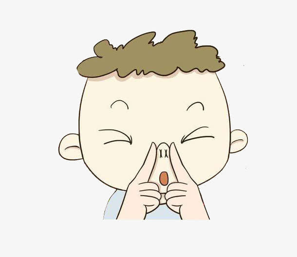 捂鼻子图片免抠