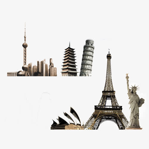 世界有名建筑免抠