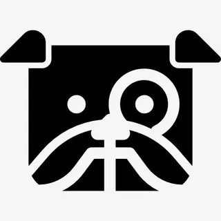 斗牛犬图标免抠