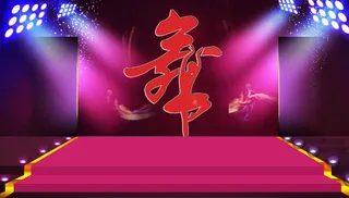 闪光紫色的舞台背景素材