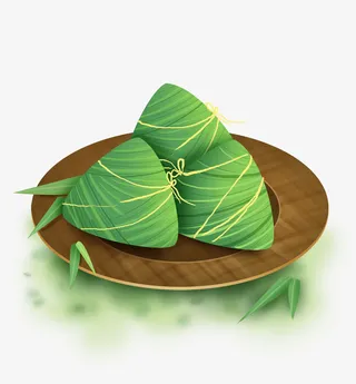端午龙舟粽子免抠