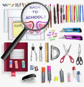 学习用品设计矢量素材下载,免抠