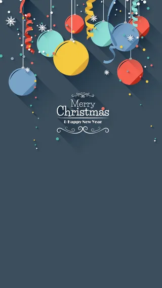 深蓝色圣诞h5背景高清