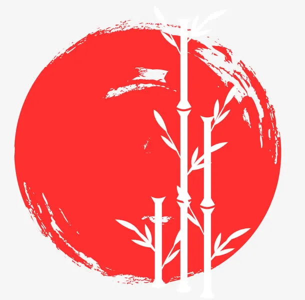 圆形日本元素免抠
