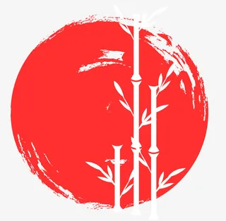 圆形日本元素免抠