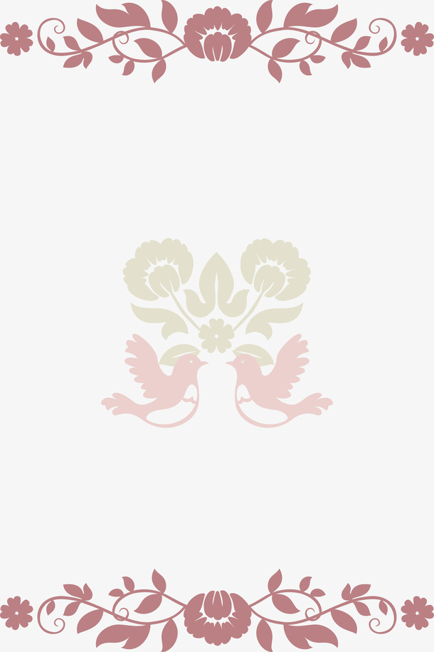 创意藤蔓装饰免抠
