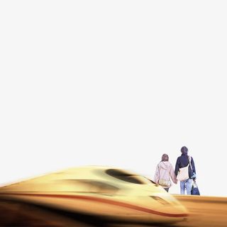 回家的列车免抠