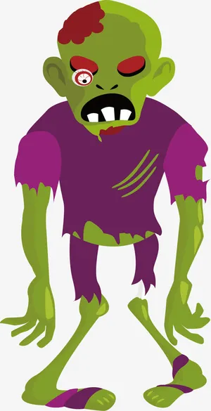 惊悚的丧尸免抠