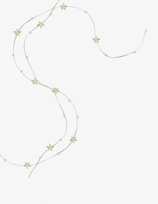 小花朵 藤蔓 背景装饰 纹理底纹