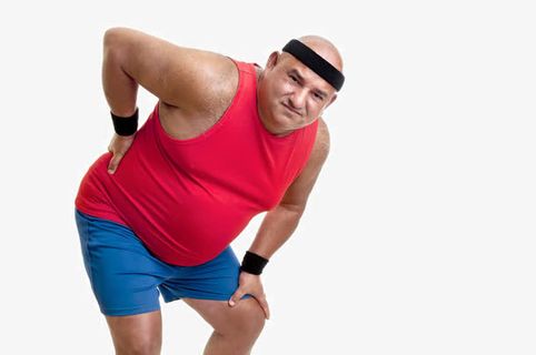 一身肥肉的男士免抠