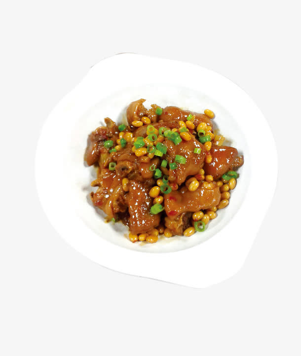黄豆猪脚免抠