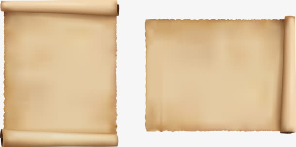 矢量羊皮纸免抠