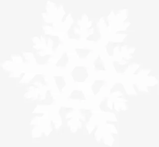 白色唯美梦幻雪花免抠