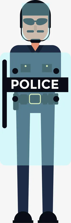武警战士免抠