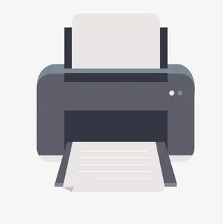 一台打印机免抠