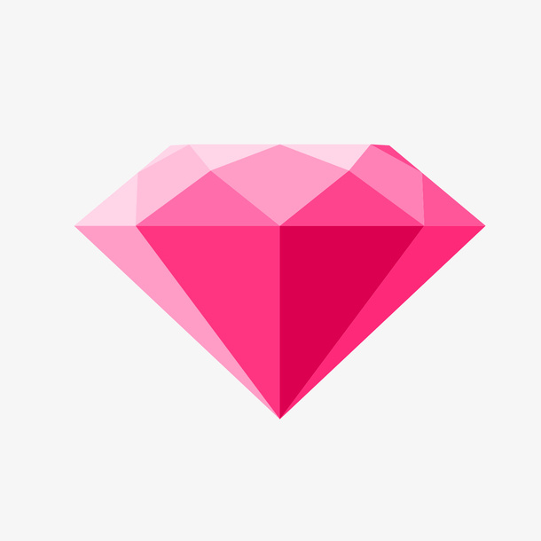 渐变立体钻石图案好免抠