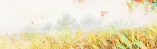 小清新手绘草地背景高清
