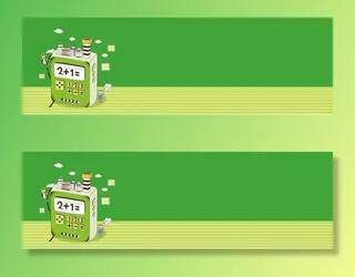 现代计算器插画高清