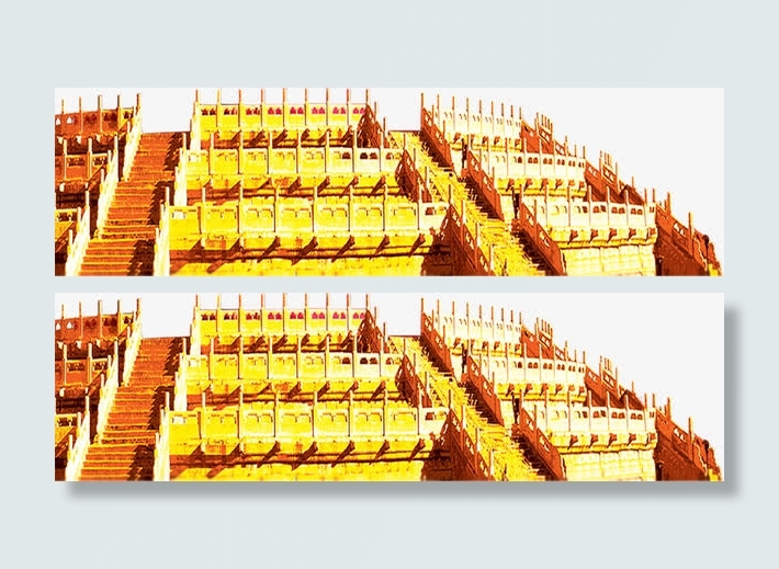 金色天坛招聘素材免抠