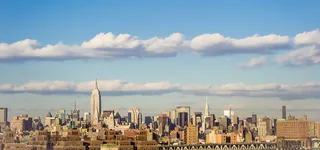 企业摄影风景蓝色建筑背景海报高清