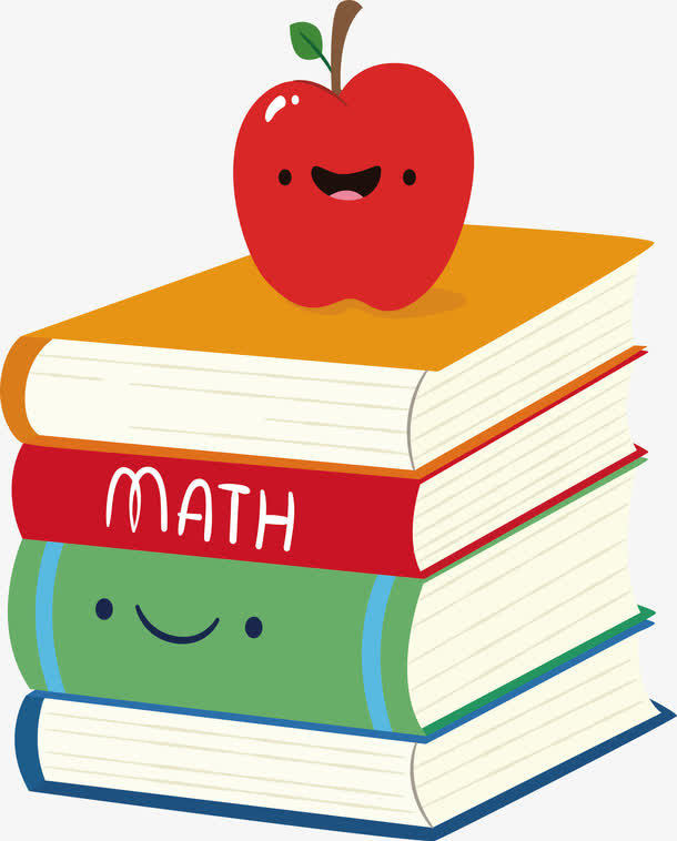 卡通教科书本免抠