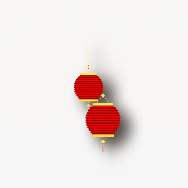 红灯笼免抠