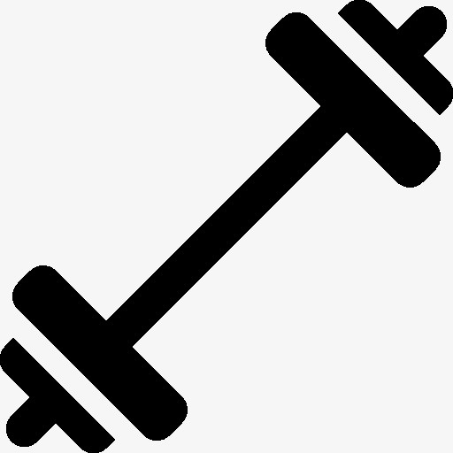 体育杠铃图标免抠
