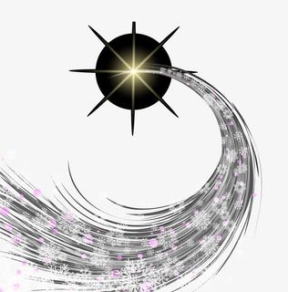 动感线条发光矢量图免抠