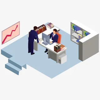 企业会议场景免抠