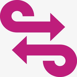 紫红色左右箭头免抠