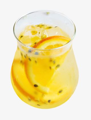 百香柚子饮品免抠