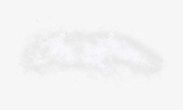 飞溅白色雪花免抠