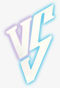 质感卡通VS英文字体免抠