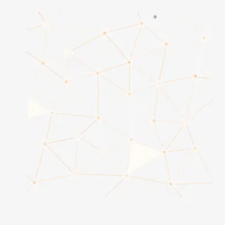 矢量红色立体三角透视网格线条免抠