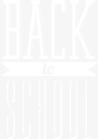 返校开学季白色标签免抠