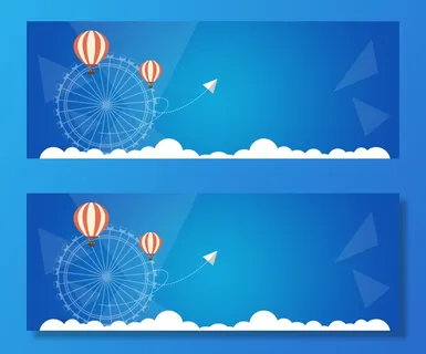 蓝色科技banner高清