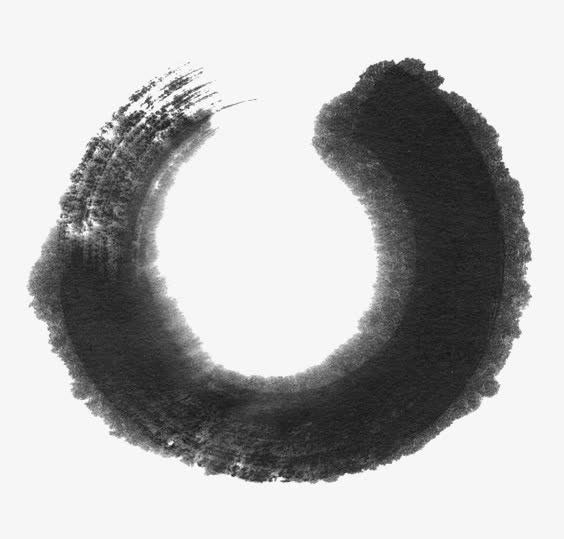 水墨线条免抠