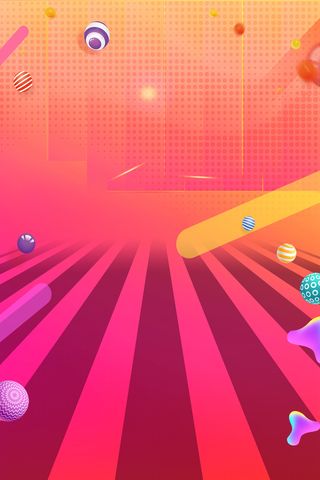 渐变红色喜庆促销背景高清