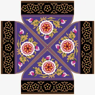 苗族衣服装饰纹样图案免抠