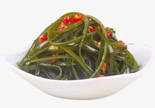 齿颊留香的剁椒凉拌鲜海带丝免抠